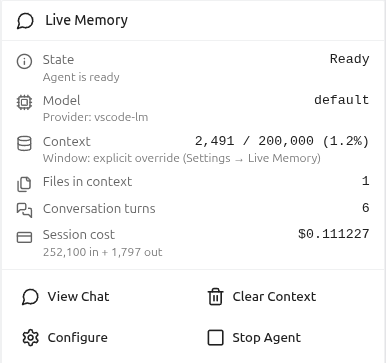 Sessions querying the shared Assistant Agent context