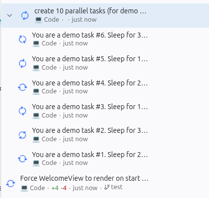 Parallel MCP calls tracked by call_id